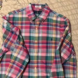 Polo Ralph Lauren- Madras Shirt- XL